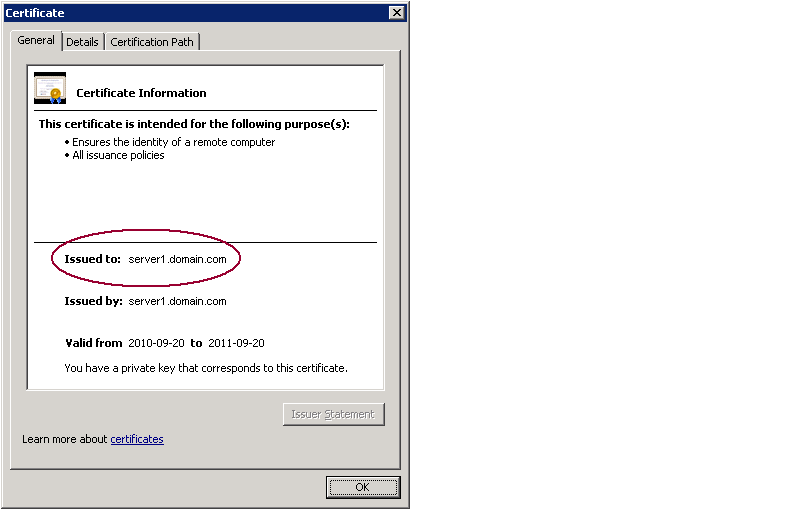 Certificate Errors In Internet Explorer 9