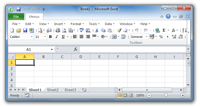 Differences Between Microsoft Excel 2003 And 2007 Screen
