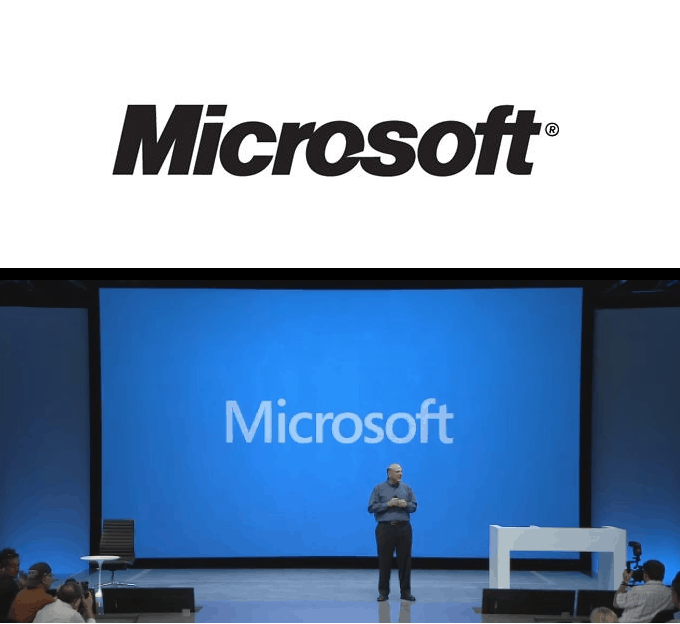Microsoft Logo Font Name