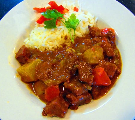 Beef Stew With Rice
