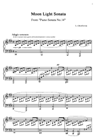 Beethoven Moonlight Sonata Sheet Music Pdf