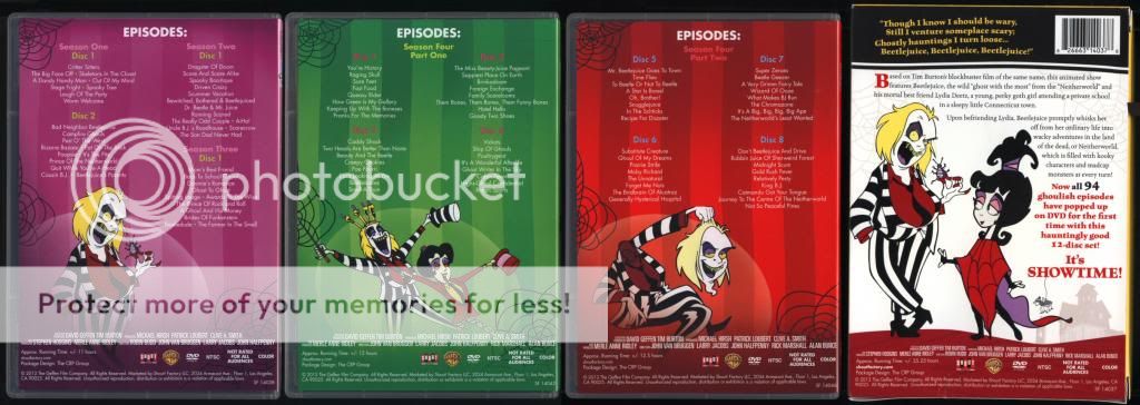 Beetlejuice Cartoon Dvd Release