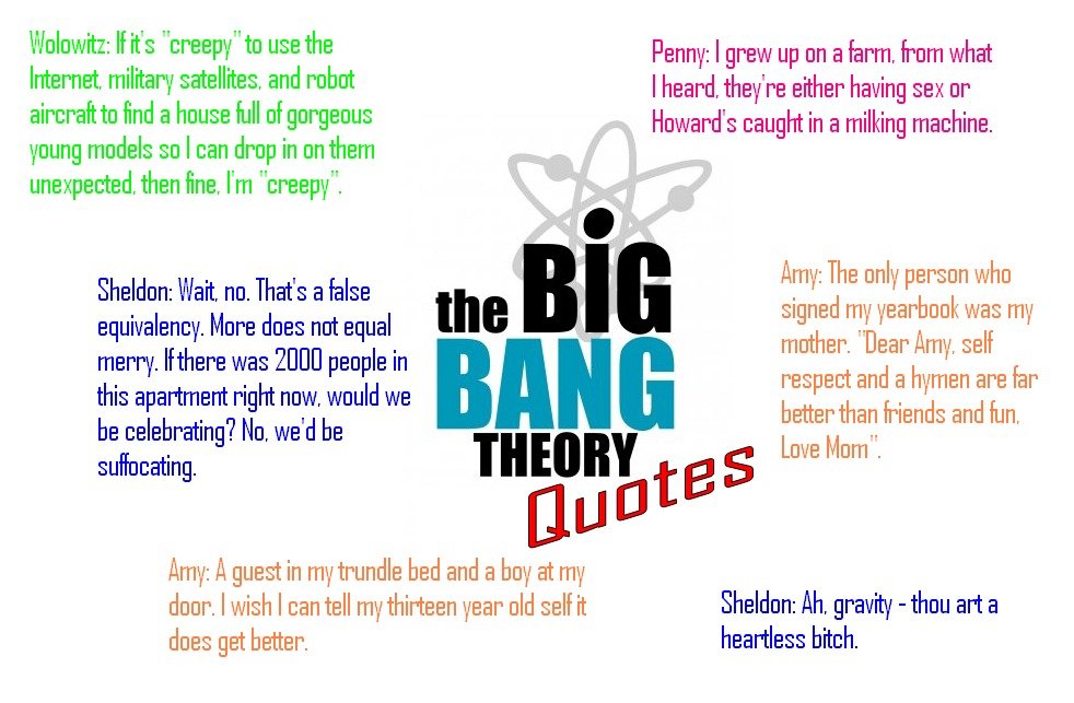 Big Bang Theory Quotes Penny