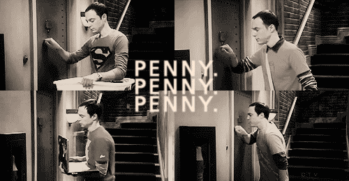 Big Bang Theory Sheldon Penny Knock
