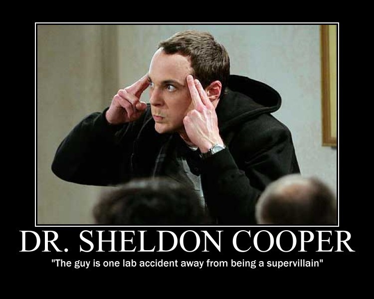 Big Bang Theory Sheldon Quotes Poster