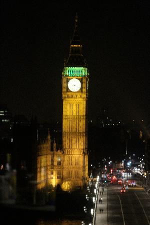 Big Ben At Night Time