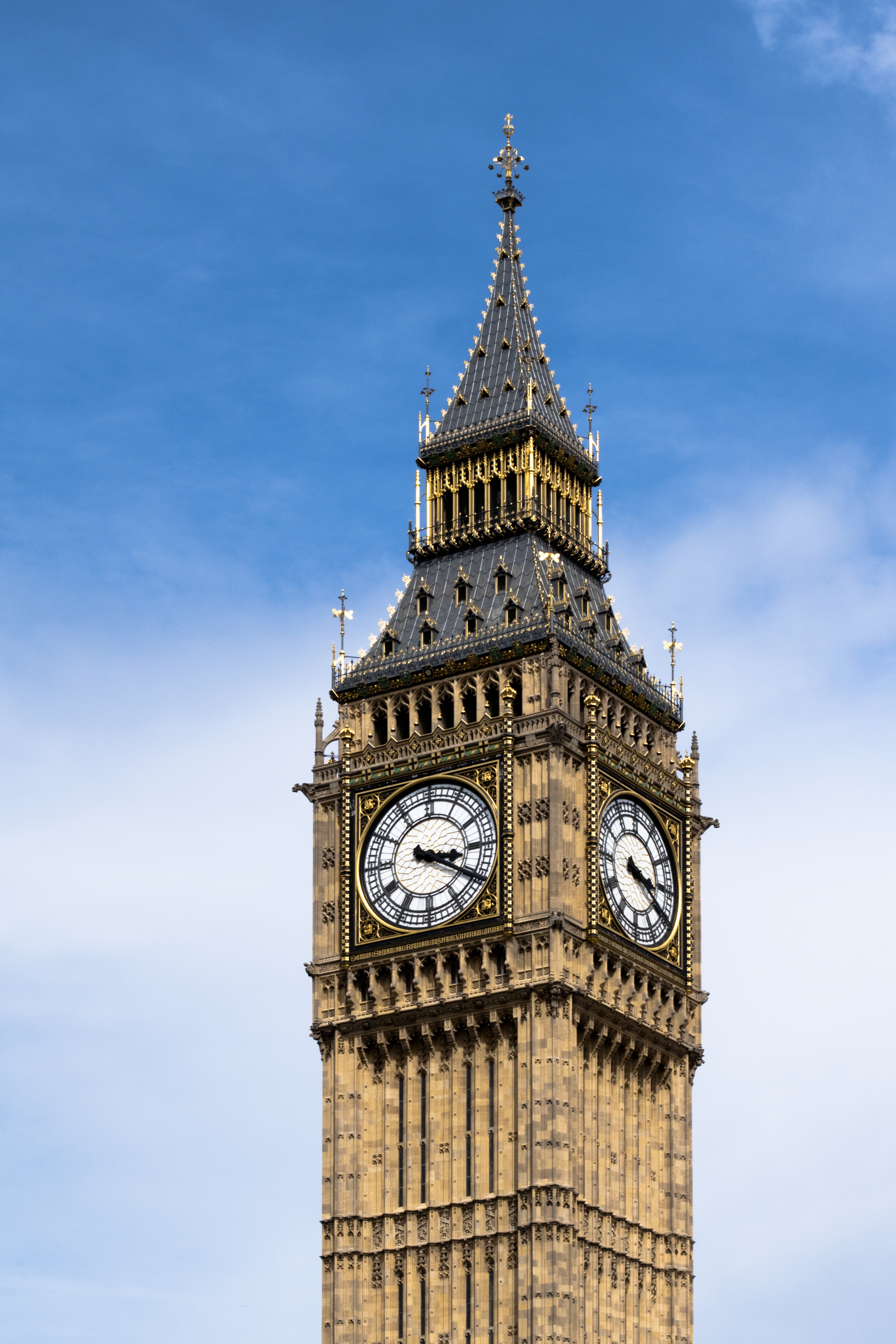 Big Ben Clock Close Up