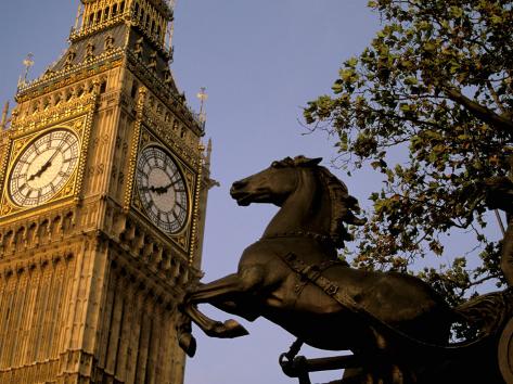 Big Ben Clock Tower In London