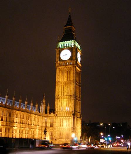 Big Ben London At Night