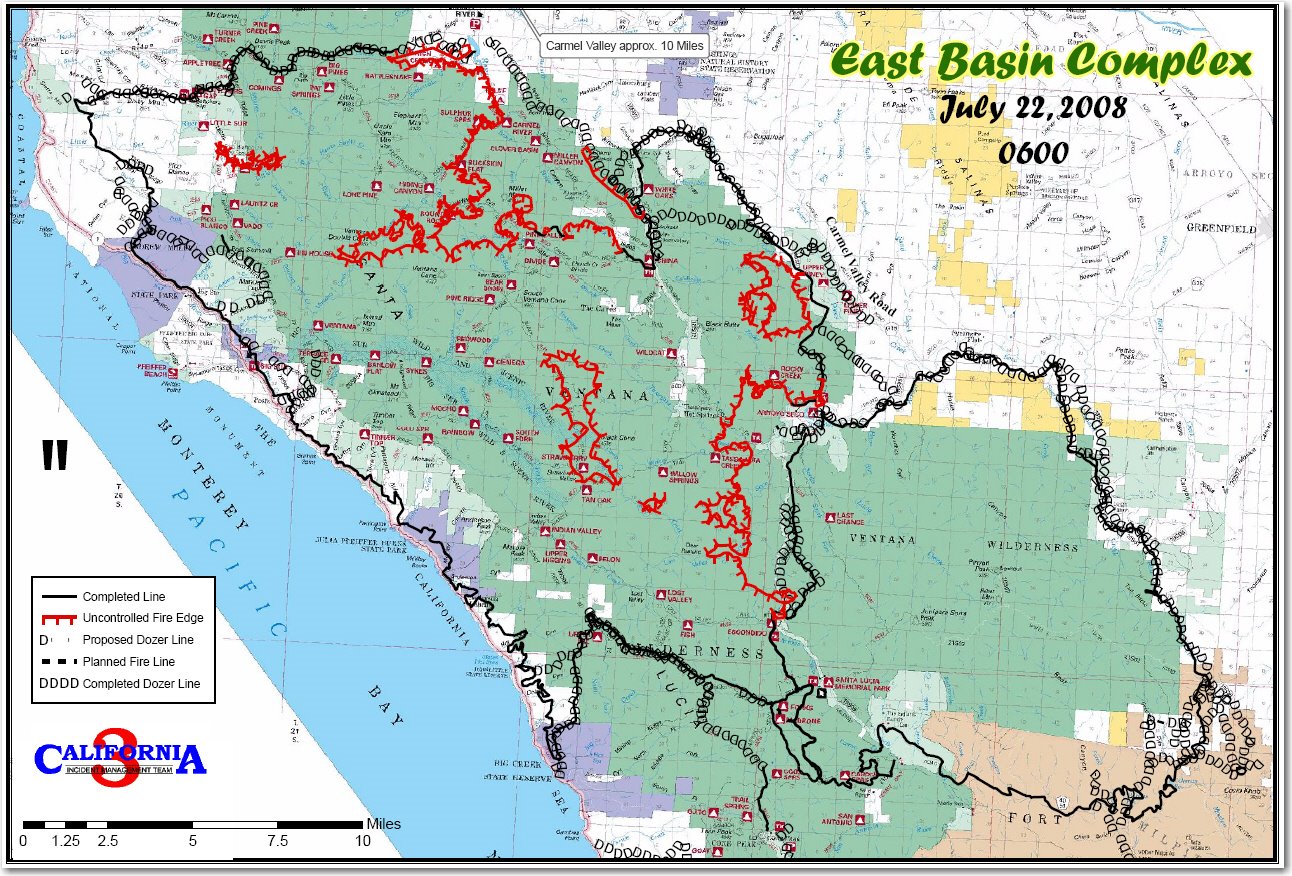 Big Sur California Map