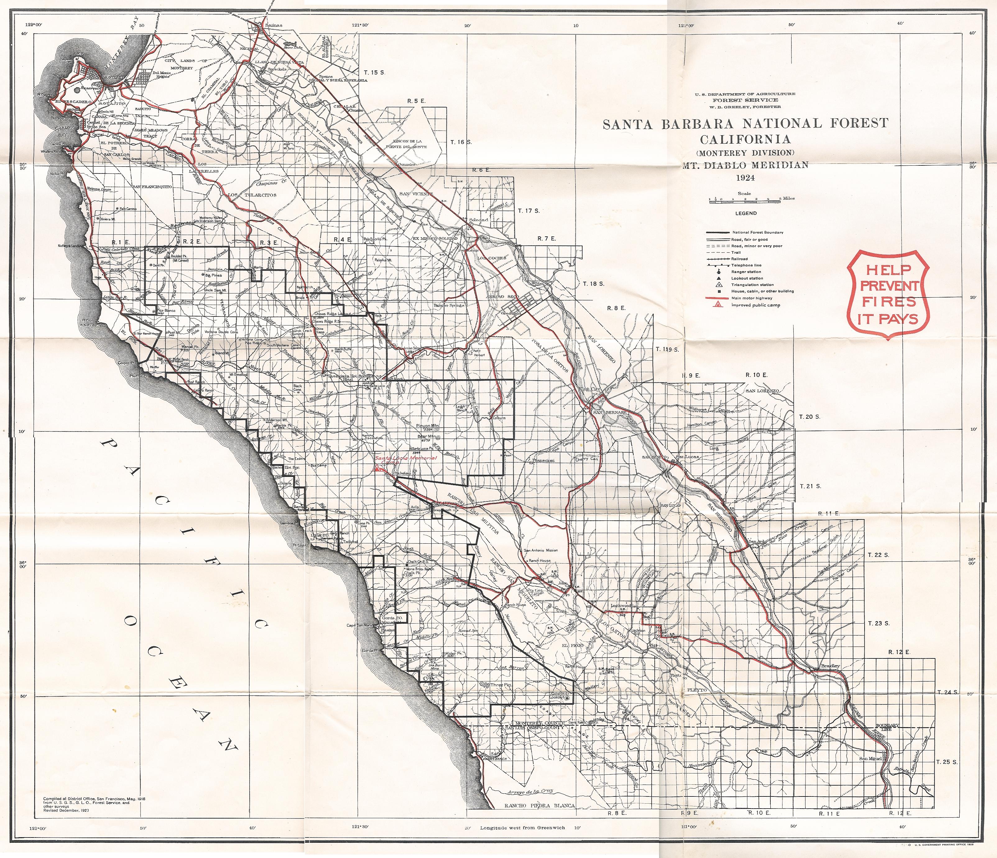Big Sur Map
