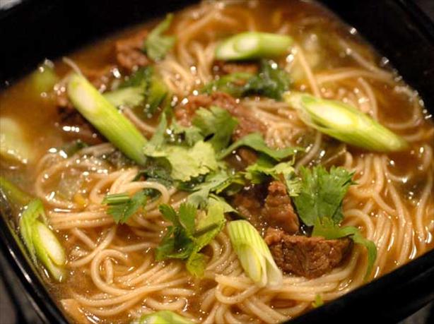 Chinese Beef Stew Noodle Soup