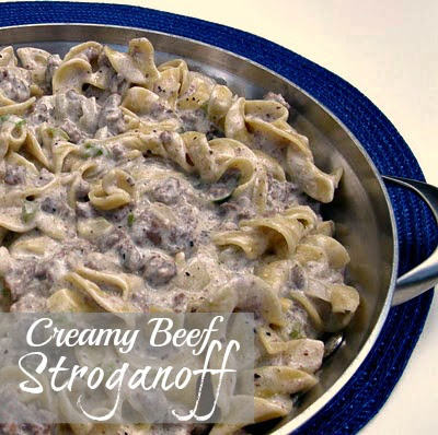 Creamy Beef Stroganoff Recipe