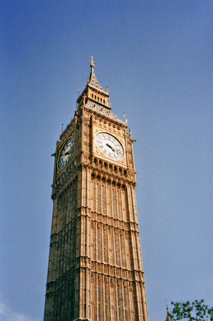 England Big Ben Clock Tower