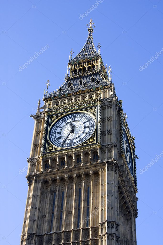 England Big Ben Clock Tower