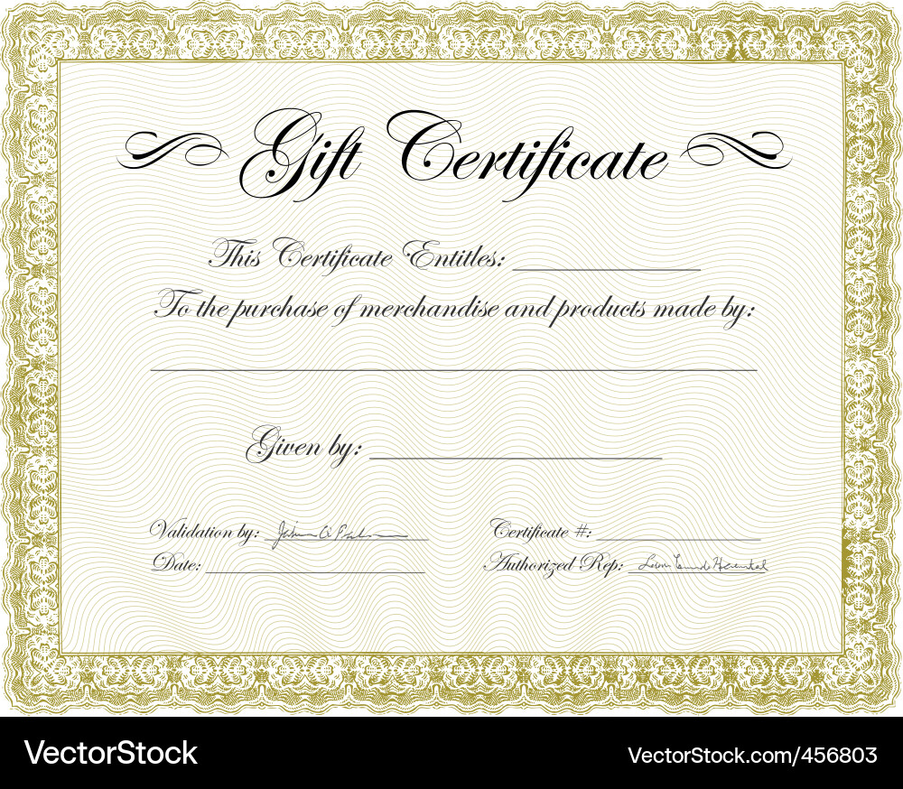 Gift Certificate Template Word Mac