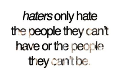 Haters Quotes For Facebook