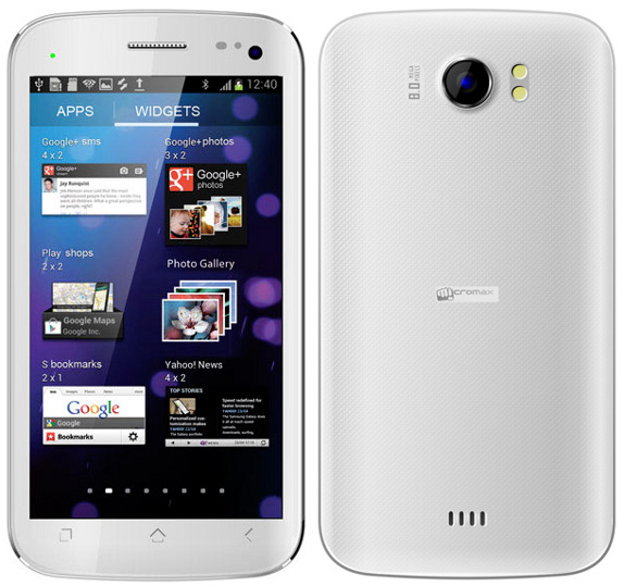 Micromax Canvas 2 A110 (white) Features