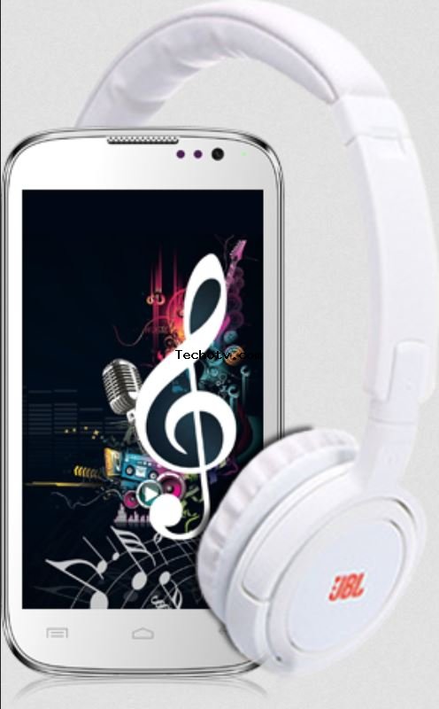 Micromax Canvas Music A88 Back