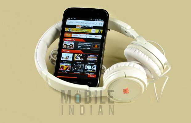 Micromax Canvas Music A88 White Review