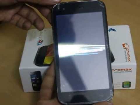 Micromax Canvas Music Unboxing