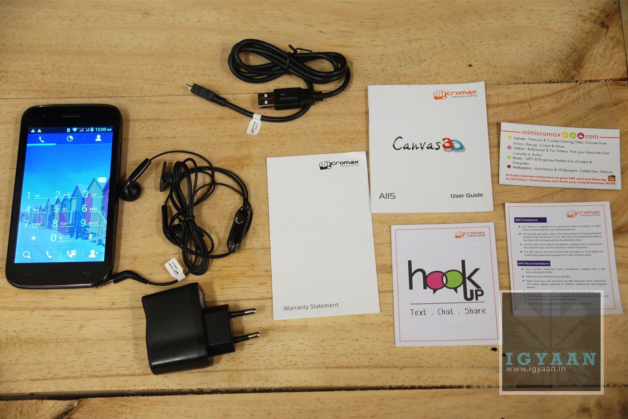 Micromax Canvas Music Unboxing And Review