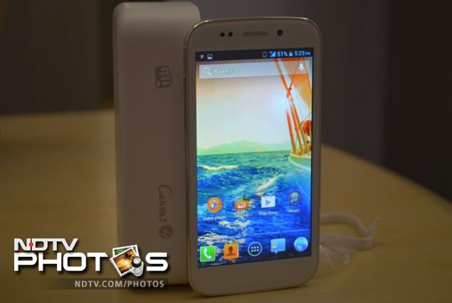 Micromax Canvas Music White Review