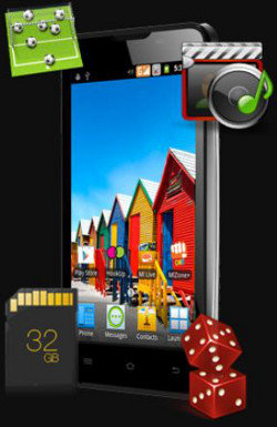 Micromax Canvas Viva A72 Blue Review