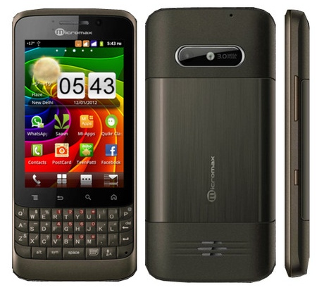 Micromax Mobile Touch Screen With Android Price