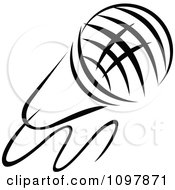 Microphone Clip Art Black And White