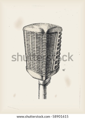 Microphone Drawing Images