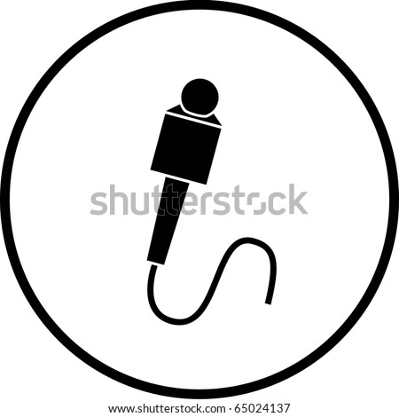 Microphone Drawing Symbol