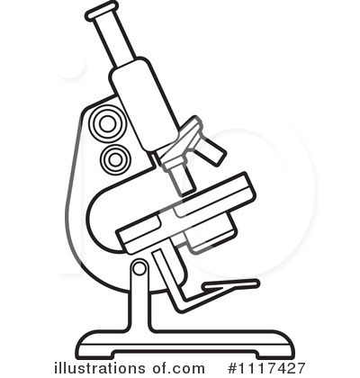 Microscope Cartoon Clip Art