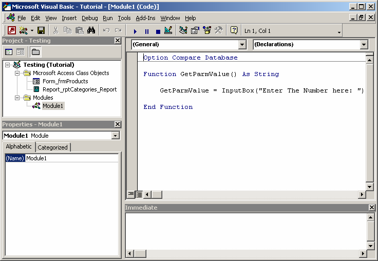 Microsoft Access 2003 Tutorial
