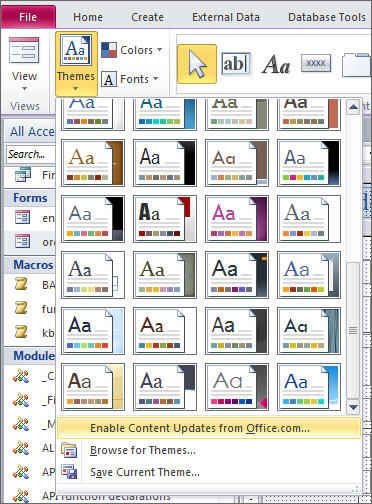 Microsoft Access 2010 Forms