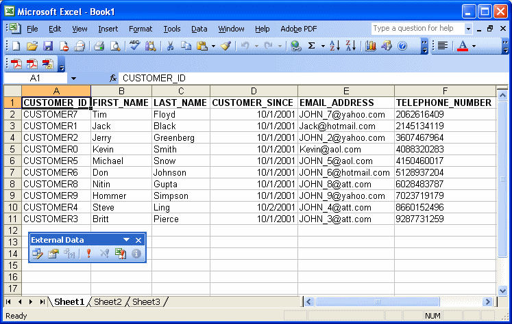 Microsoft Excel Logo 2003