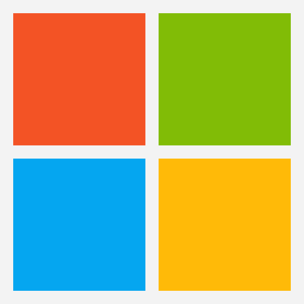 Microsoft Logo Png Transparent