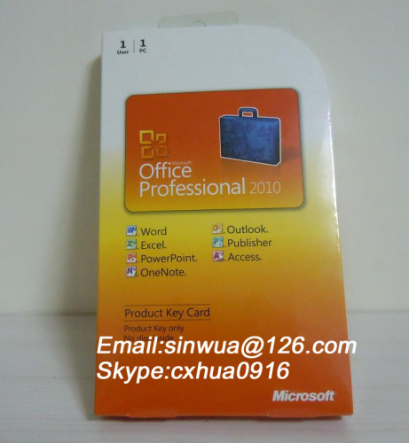Microsoft Office 2010 Professional Product Key For Sale