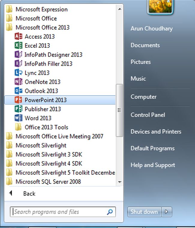 Microsoft Office 2013 Powerpoint Themes