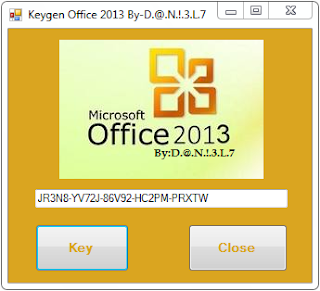 Microsoft Office 2013 Product Key List