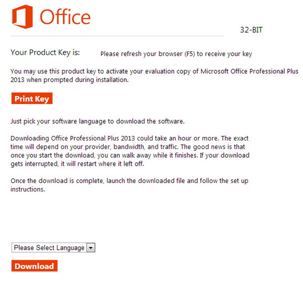 Microsoft Office 2013 Professional Plus Product Key List
