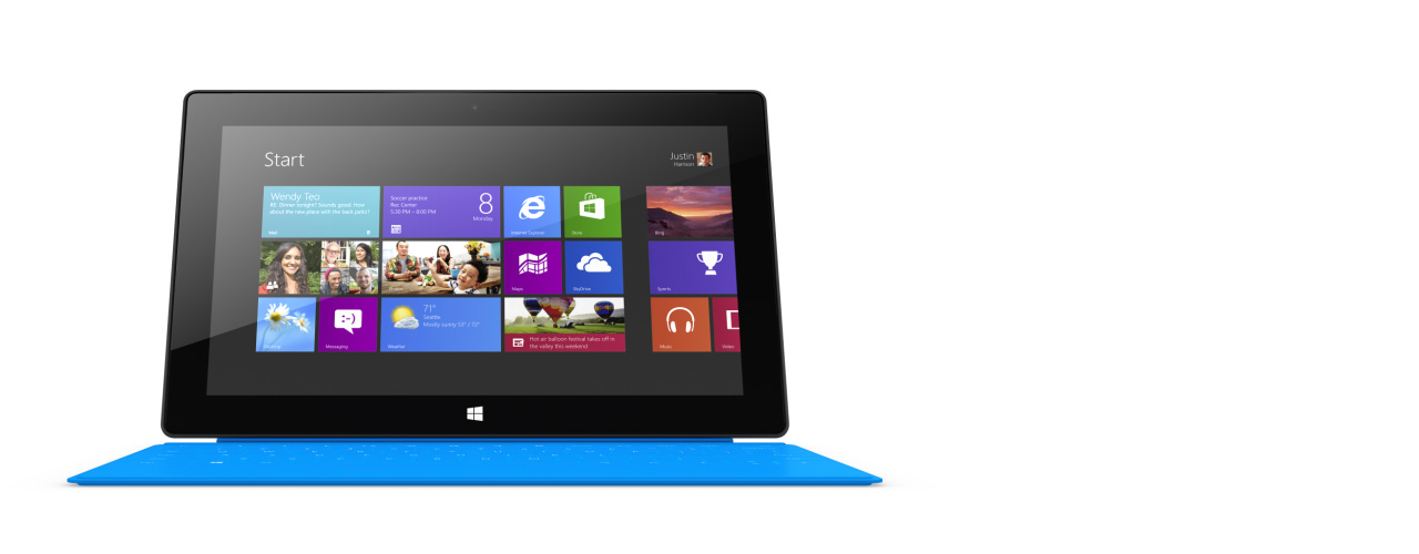 Microsoft Surface Rt Tablet Specs
