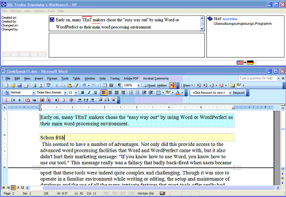 Microsoft Word 2007 Environment Their Meanings