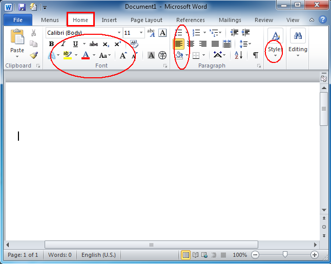 Microsoft Word 2007 Icon Missing