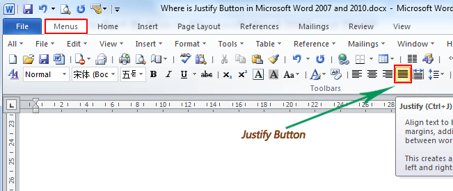 Microsoft Word 2007 Icons And Functions