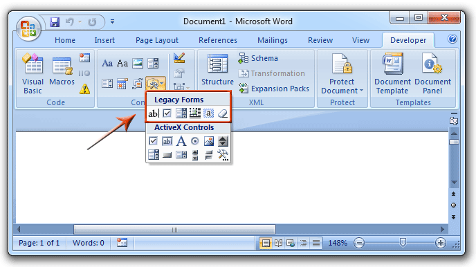 Microsoft Word 2007 Ribbon Disappears