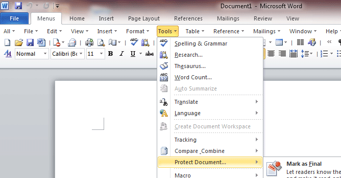 Microsoft Word 2010 Icons And Their Functions