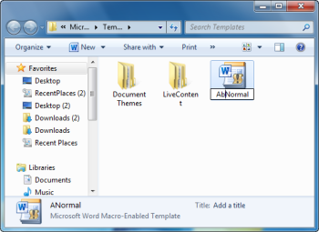 Microsoft Word 2010 Ribbon Disappears