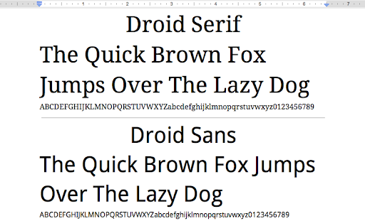 Microsoft Word Fonts List