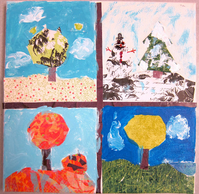 Seasons Art For Kids